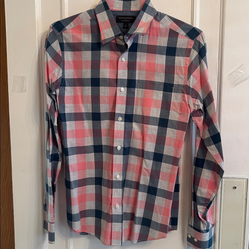 Banana Republic Multicolor Plaid Shirt